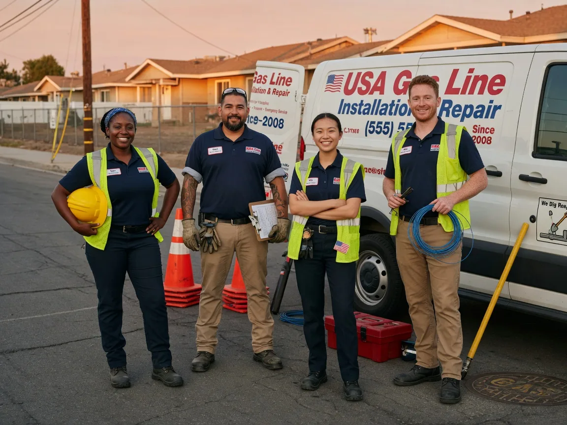 Gas Line Installation company in Taylor, ND
